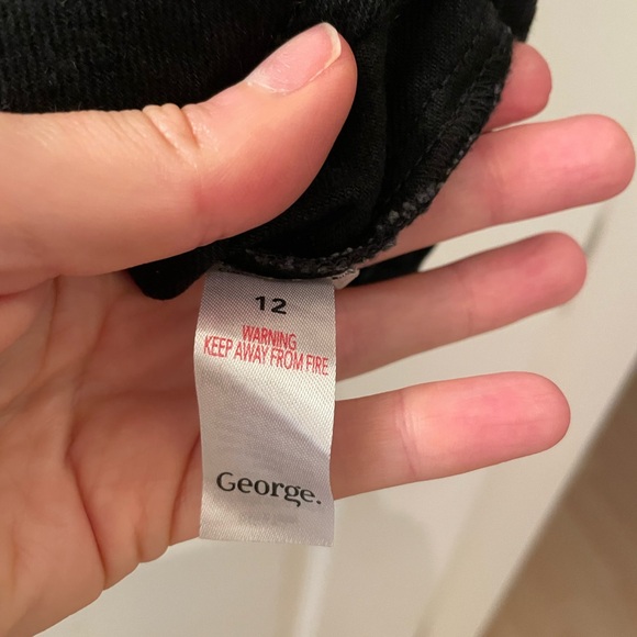 Black Denim Shirt Dress - Picture 3 of 5